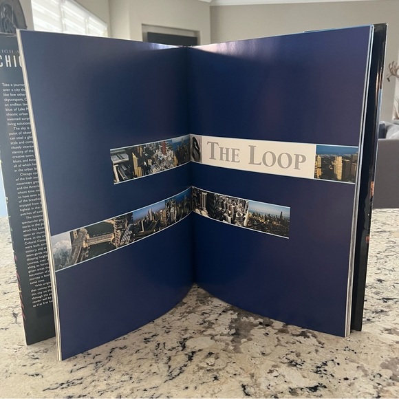 High Above Chicago Oversized 17X12 Coffee Table Book Hardback Home Decor - Picture 2 of 16